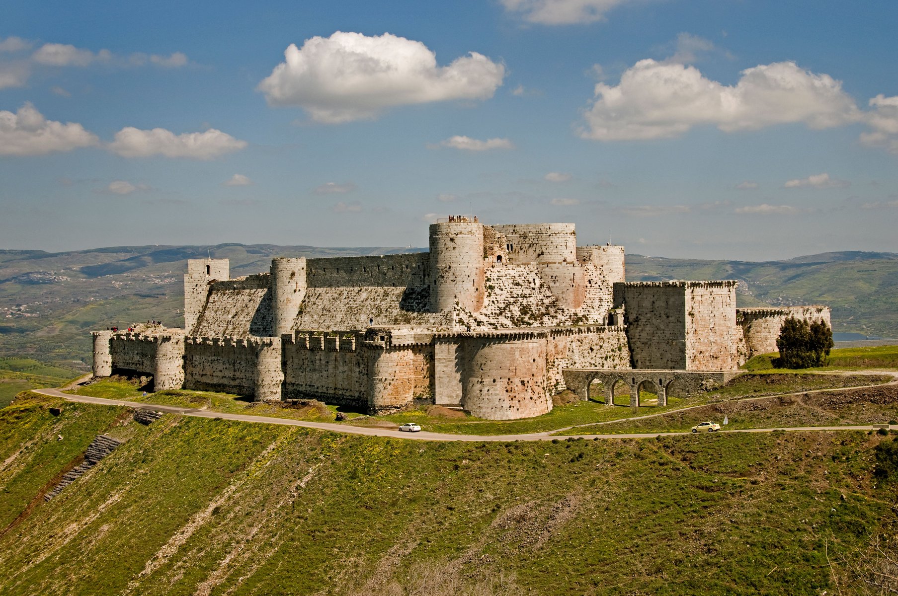 Замок крестоносцев крак-де-Шевалье