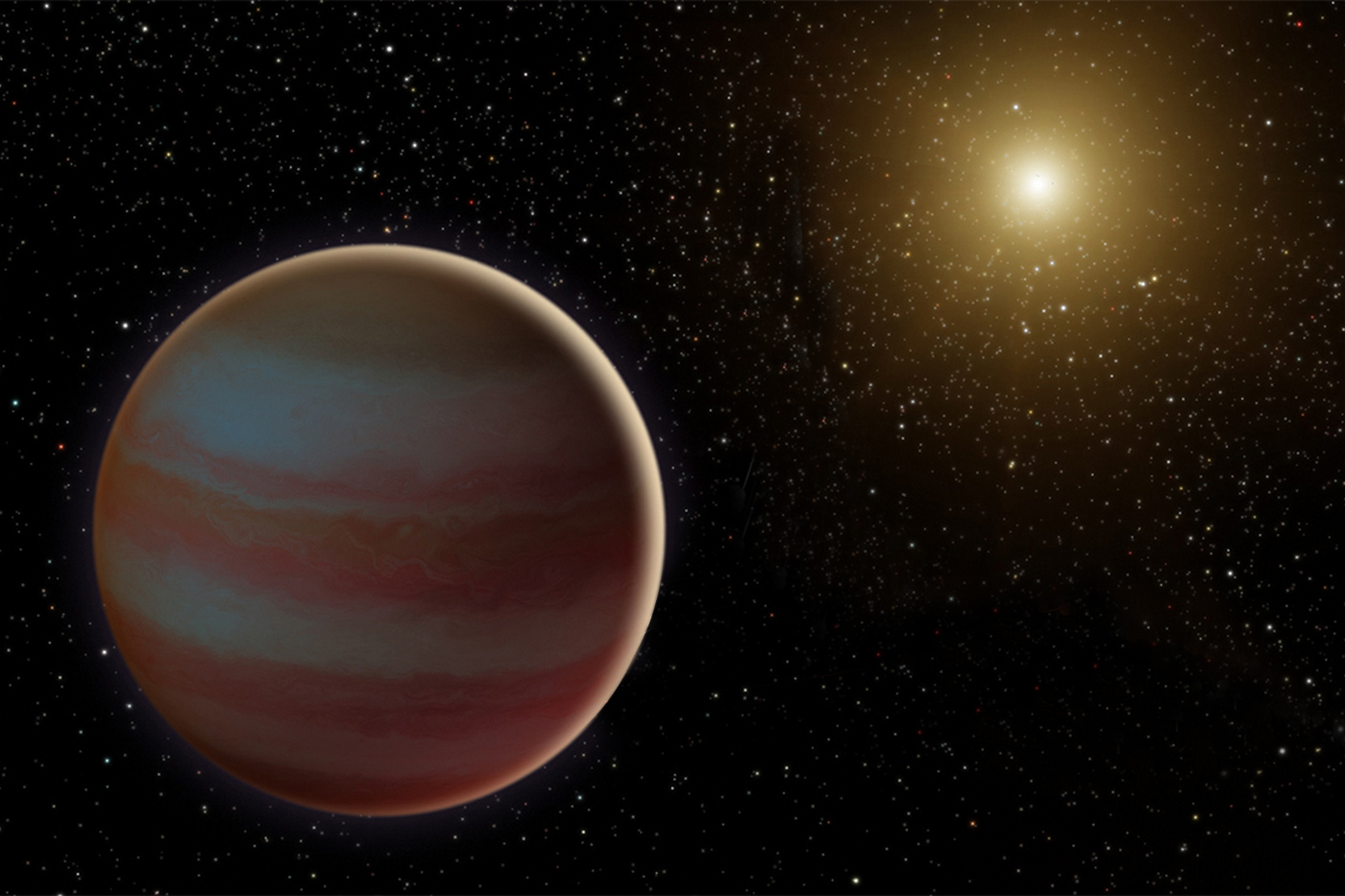 Extreme Binary System: Red Dwarf and Faintly Glowing Brown Dwarf in Close Orbit