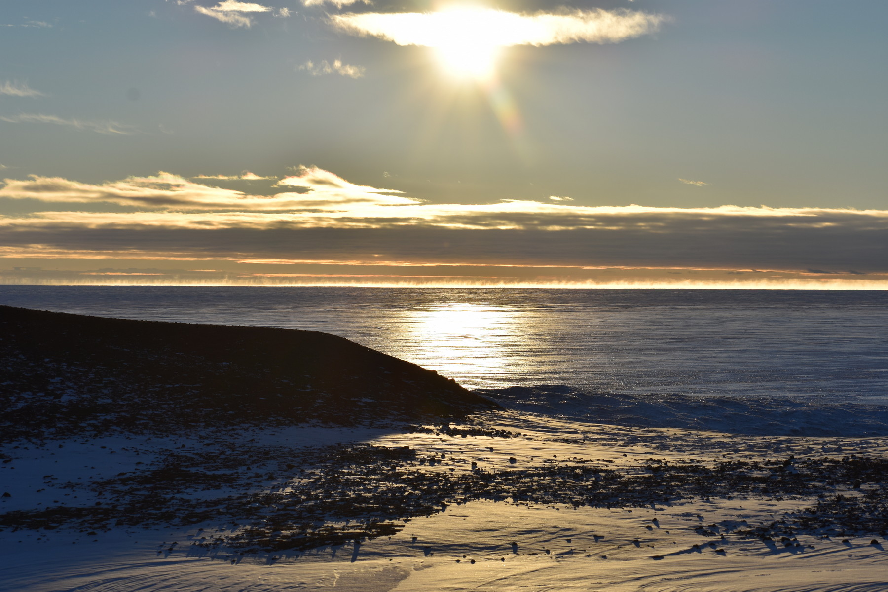 The Final Experiment: Flat-Earthers See the Never-Setting Sun in Antarctica