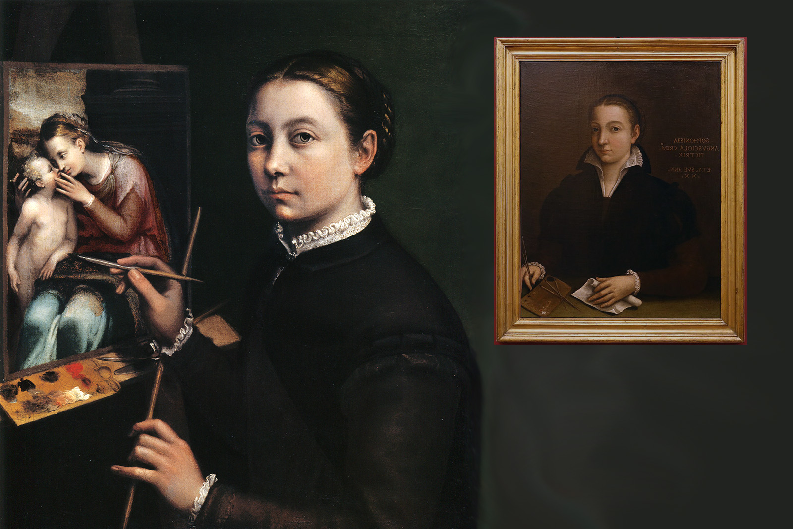 Madam štětec Sofonisba Anguissola se prosadila navzdory