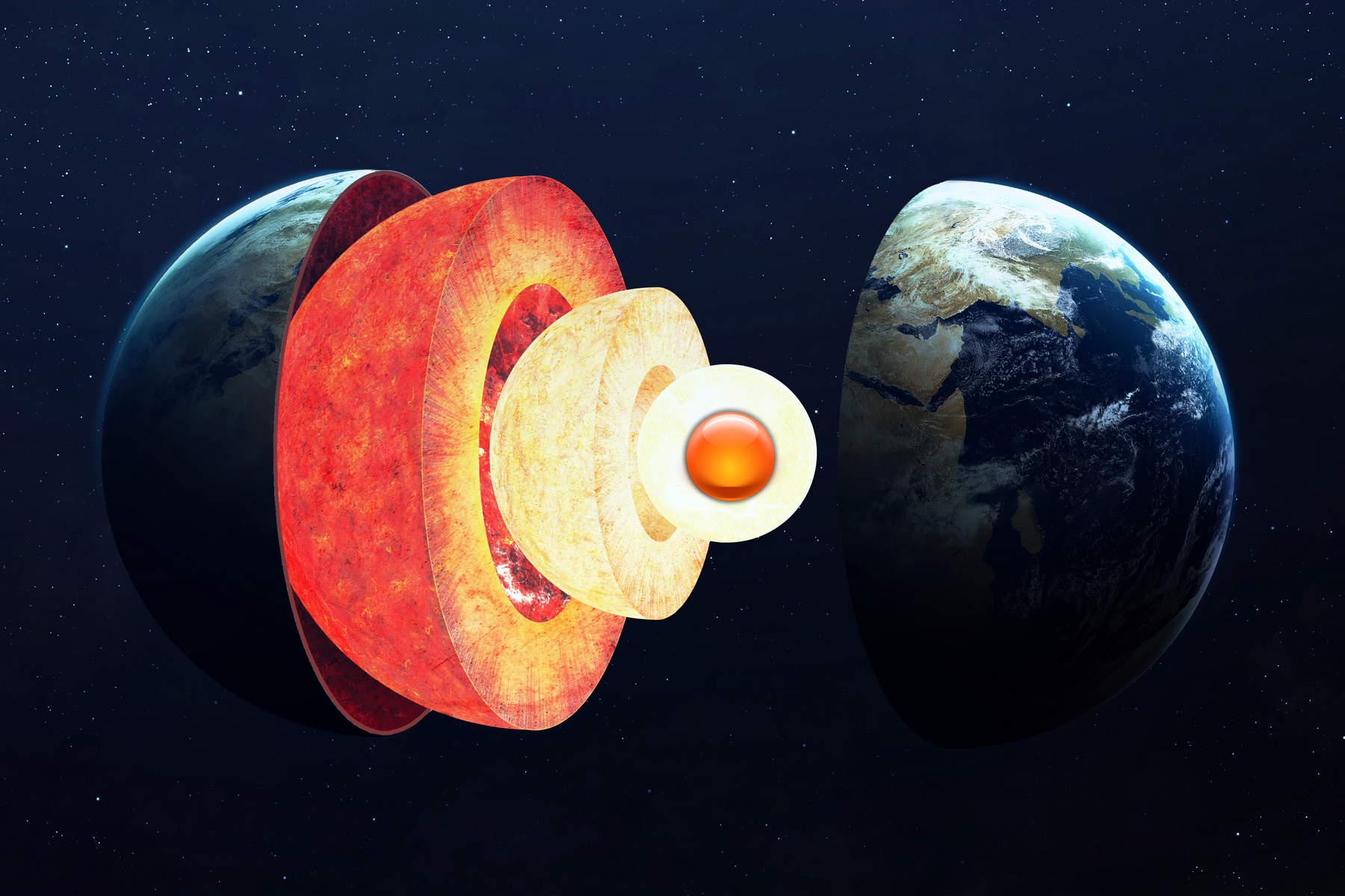 Are we going to rewrite the textbooks?  Scientists have discovered another layer of the Earth’s core